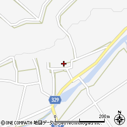 熊本県菊池市旭志新明2287周辺の地図