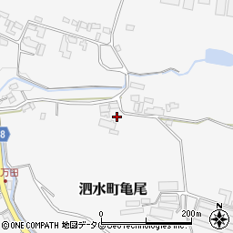 熊本県菊池市泗水町亀尾3153周辺の地図