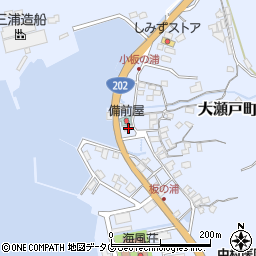 長崎県西海市大瀬戸町瀬戸板浦郷813周辺の地図