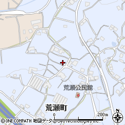 長崎県大村市荒瀬町340周辺の地図