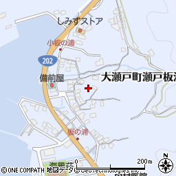 長崎県西海市大瀬戸町瀬戸板浦郷848周辺の地図