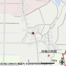 熊本県熊本市北区植木町舟島246周辺の地図