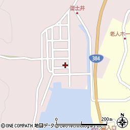 長崎県南松浦郡新上五島町道土井郷467-1周辺の地図