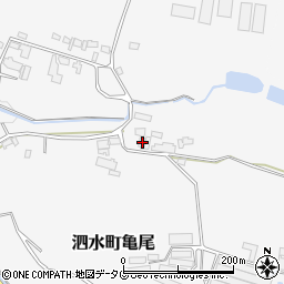 熊本県菊池市泗水町亀尾3107周辺の地図