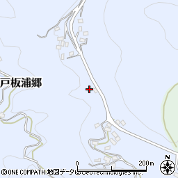 長崎県西海市大瀬戸町瀬戸板浦郷975周辺の地図