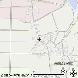 熊本県熊本市北区植木町舟島244周辺の地図