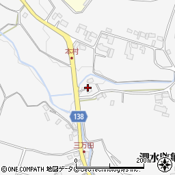熊本県菊池市泗水町亀尾3116周辺の地図