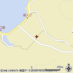 大分県佐伯市上灘9873-14周辺の地図