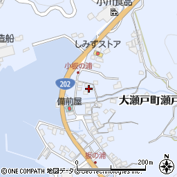 長崎県西海市大瀬戸町瀬戸板浦郷799周辺の地図