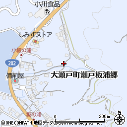 長崎県西海市大瀬戸町瀬戸板浦郷776周辺の地図