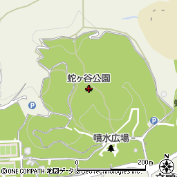 蛇ヶ谷公園周辺の地図