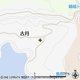 愛媛県南宇和郡愛南町古月246周辺の地図