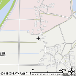 熊本県熊本市北区植木町舟島238周辺の地図