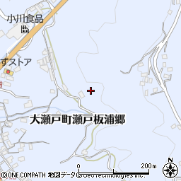 長崎県西海市大瀬戸町瀬戸板浦郷724周辺の地図