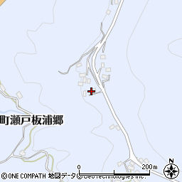長崎県西海市大瀬戸町瀬戸板浦郷673周辺の地図
