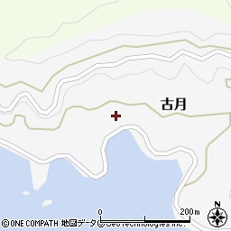 愛媛県南宇和郡愛南町古月129周辺の地図