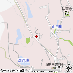 熊本県玉名市山田748周辺の地図