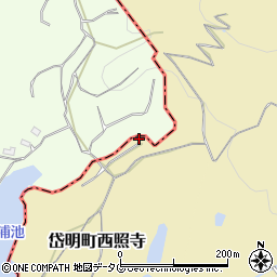 熊本県玉名市岱明町西照寺1149周辺の地図