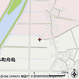 熊本県熊本市北区植木町舟島236周辺の地図