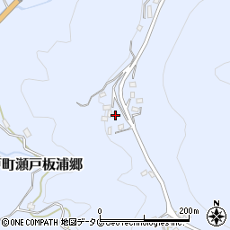 長崎県西海市大瀬戸町瀬戸板浦郷675周辺の地図