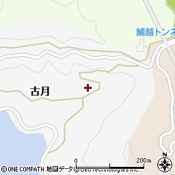 愛媛県南宇和郡愛南町古月254周辺の地図