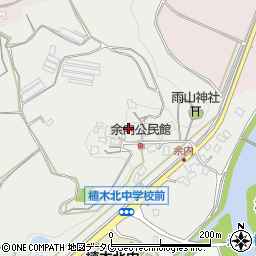 熊本県熊本市北区植木町舟島602周辺の地図