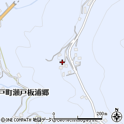 長崎県西海市大瀬戸町瀬戸板浦郷669周辺の地図