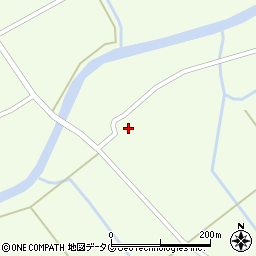 熊本県阿蘇市狩尾233-1周辺の地図