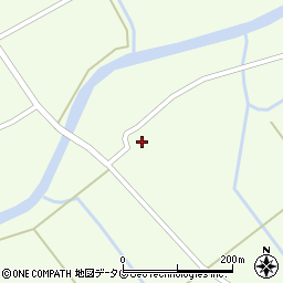 熊本県阿蘇市狩尾233周辺の地図