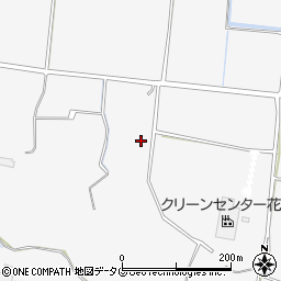 熊本県菊池市木柑子1228周辺の地図