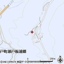 長崎県西海市大瀬戸町瀬戸板浦郷522周辺の地図