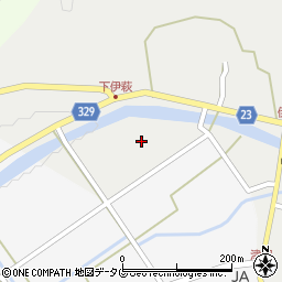 熊本県菊池市旭志伊萩373周辺の地図
