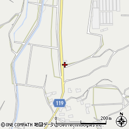 熊本県熊本市北区植木町清水4540周辺の地図