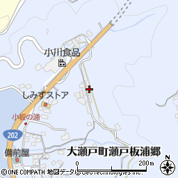 長崎県西海市大瀬戸町瀬戸板浦郷618-5周辺の地図