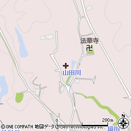 熊本県玉名市山田972周辺の地図