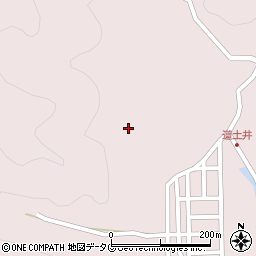 長崎県南松浦郡新上五島町道土井郷周辺の地図