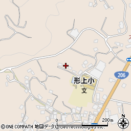 長崎県長崎市琴海形上町2009周辺の地図