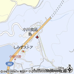 長崎県西海市大瀬戸町瀬戸板浦郷619周辺の地図