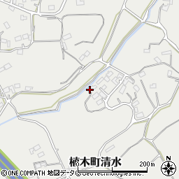 熊本県熊本市北区植木町清水2389周辺の地図