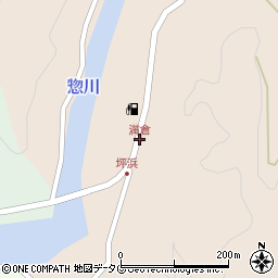 満倉周辺の地図