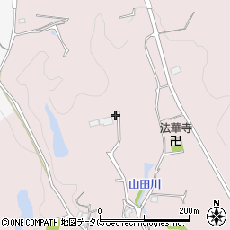 熊本県玉名市山田968周辺の地図