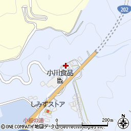 長崎県西海市大瀬戸町瀬戸板浦郷599周辺の地図