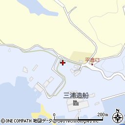 長崎県西海市大瀬戸町瀬戸板浦郷52周辺の地図