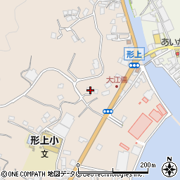 長崎県長崎市琴海形上町1875周辺の地図