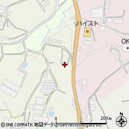 熊本県熊本市北区植木町色出7-2周辺の地図