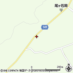 熊本県阿蘇市狩尾1337周辺の地図
