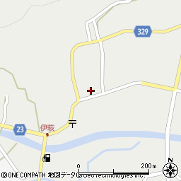 熊本県菊池市旭志伊萩696周辺の地図