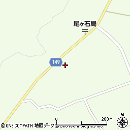 熊本県阿蘇市狩尾1334周辺の地図