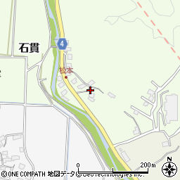 熊本県玉名市石貫4434周辺の地図
