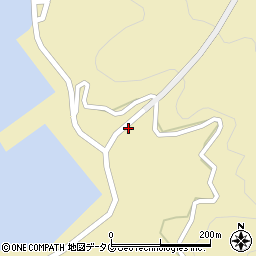 大分県佐伯市鶴見大字沖松浦1196周辺の地図